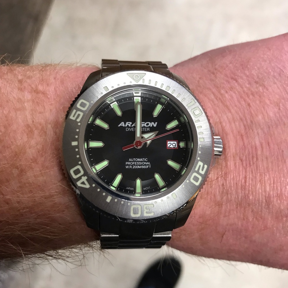 *Sold*Aragon Divemaster automatic